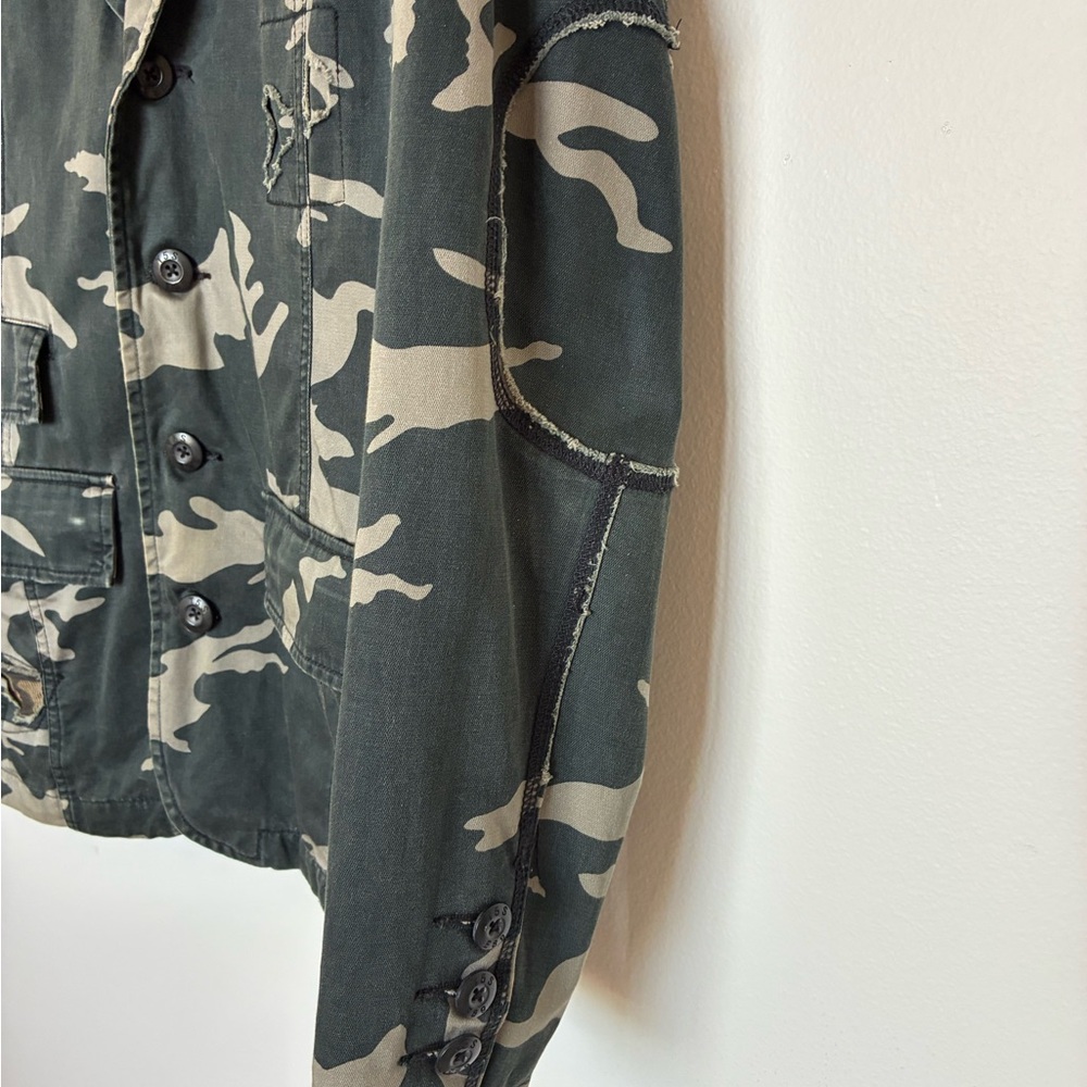 Triple Five Soul Camouflage Military Style Jacket - Picture 7 of 16